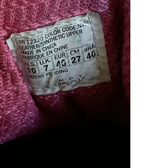 Skechers Shape Ups Women's Size 10 Blue/ Pink/ Gray - Picture 9 of 10